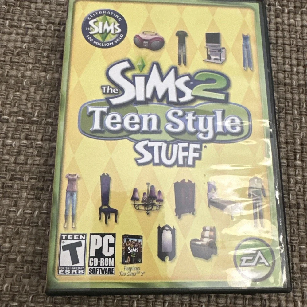 Sims 2 Deluxe PC Game Lot With 6 ‎ Expansion Packs: Teens, Pets, Seasons & More!